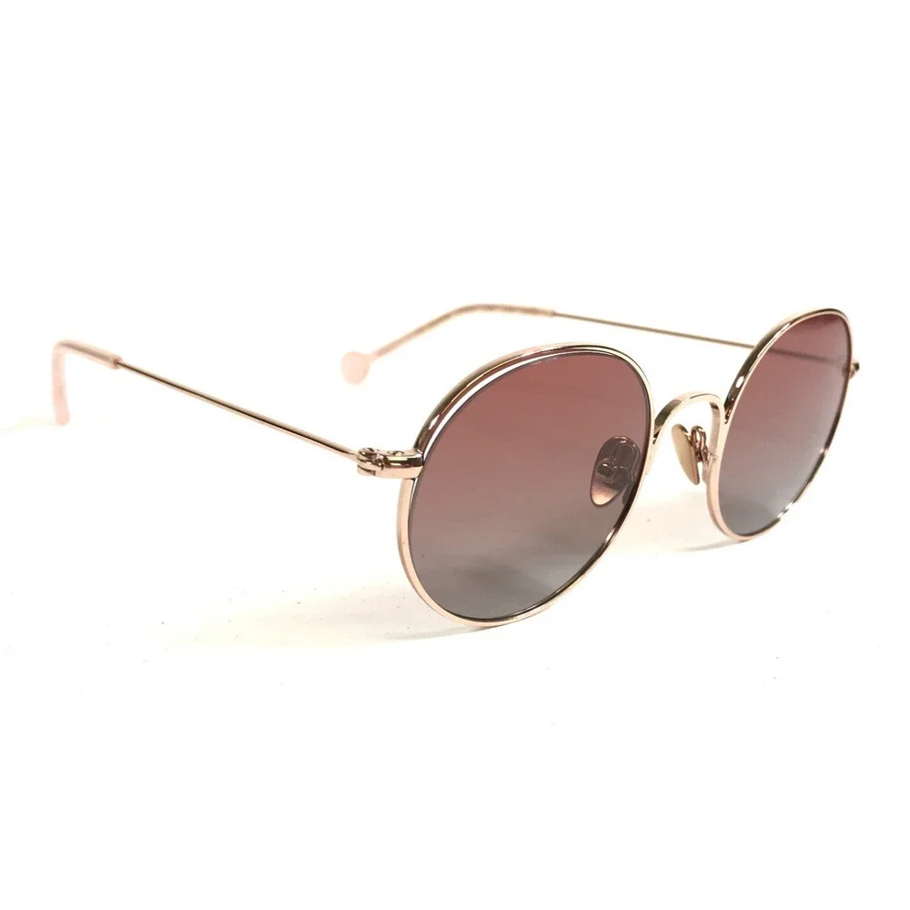 Nathalie Blanc Sunglasses ULYSSE 246 Rose Gold Frames with Pink Gradient Lenses